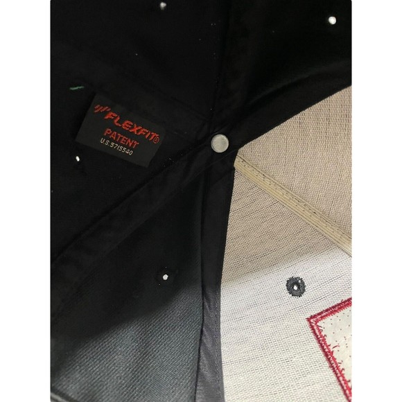 BILLABONG Hat Cap‎ Native California Republic Black Flex Fit Surf Gear - Picture 7 of 9